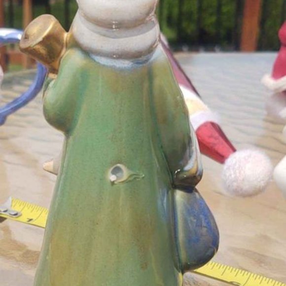 Decorative Porcelain Santa Bell - Picture 5 of 6
